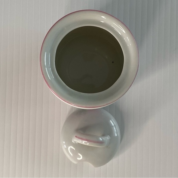 VTG Sigma The Tastesetter Pink Flowers Jam Jar with lid Made In Japan - Picture 3 of 8